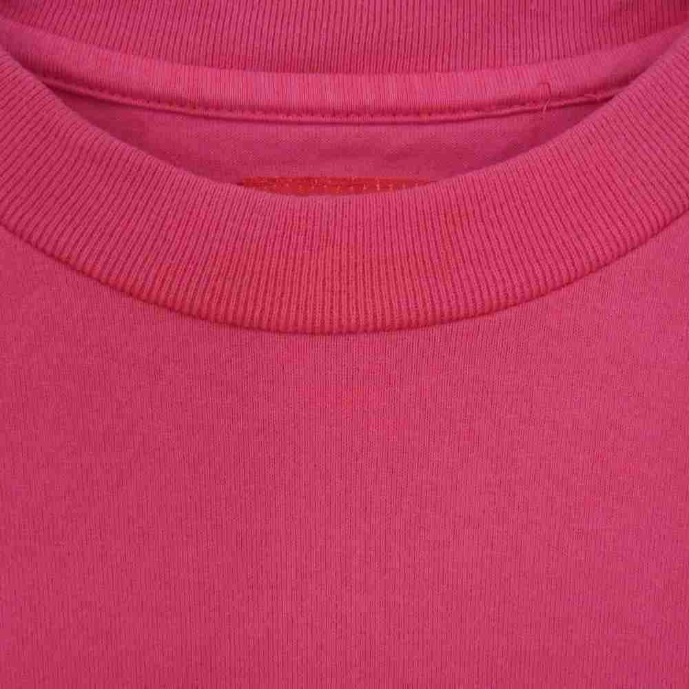Supreme シュプリーム 20SS Overdyed L/S Top オーバーダイ 長袖 Tシャツ ピンク系 S【中古】