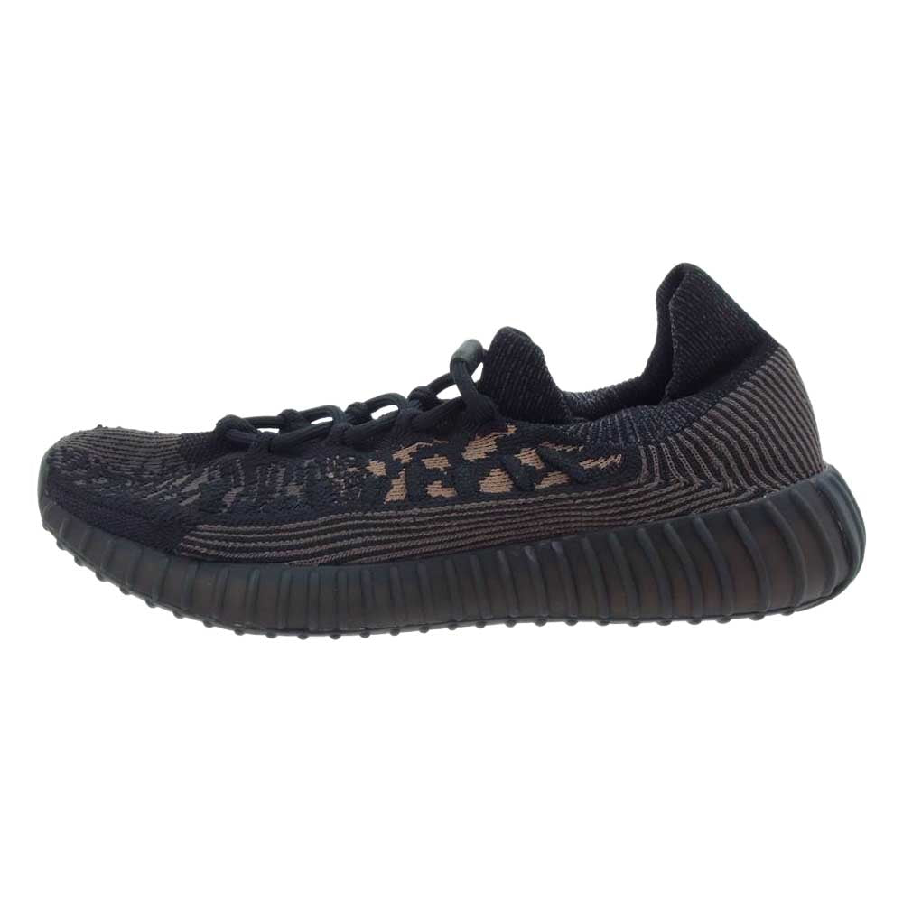 adidas アディダス HQ6319 YEEZY BOOST 350 イージー ブースト 350 V2 CMPCT SLATE CARBON ストレート カーボン ブラック系 ベージュ系 27.5cm【中古】