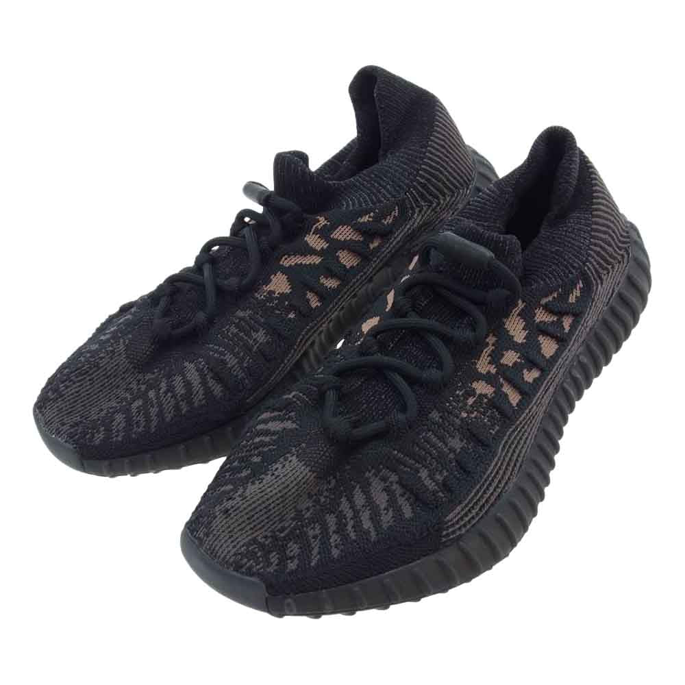adidas アディダス HQ6319 YEEZY BOOST 350 イージー ブースト 350 V2 CMPCT SLATE CARBON ストレート カーボン ブラック系 ベージュ系 27.5cm【中古】