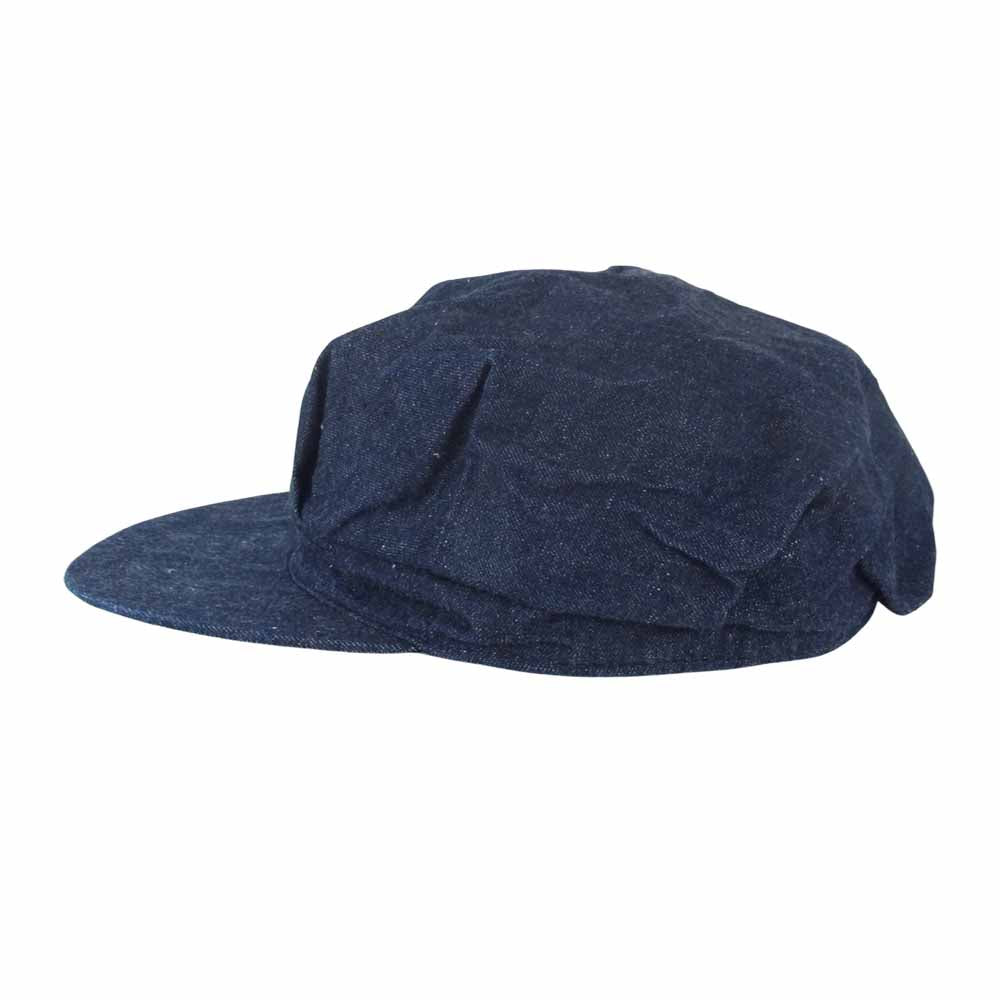 ミスターファットマン work cap ワーク キャップ インディゴブルー系 L【中古】