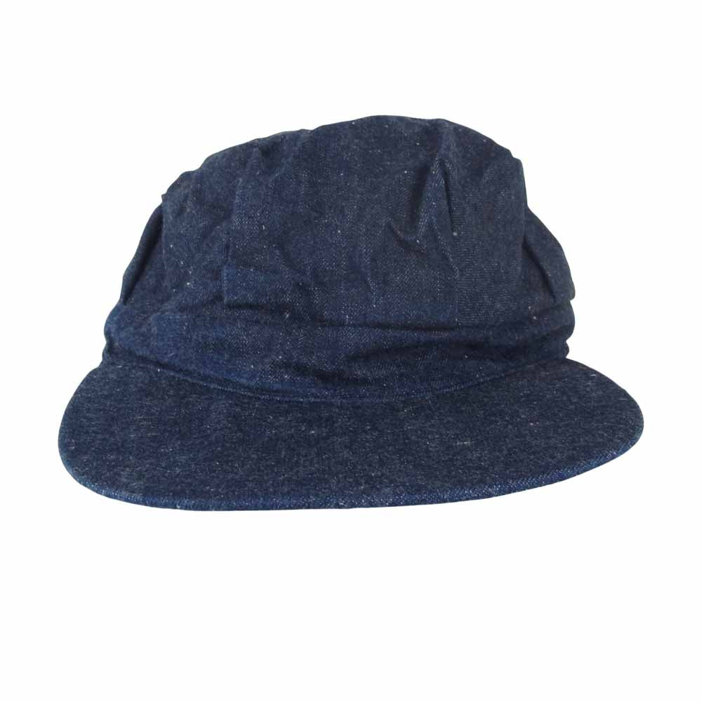 ミスターファットマン work cap ワーク キャップ インディゴブルー系 L【中古】