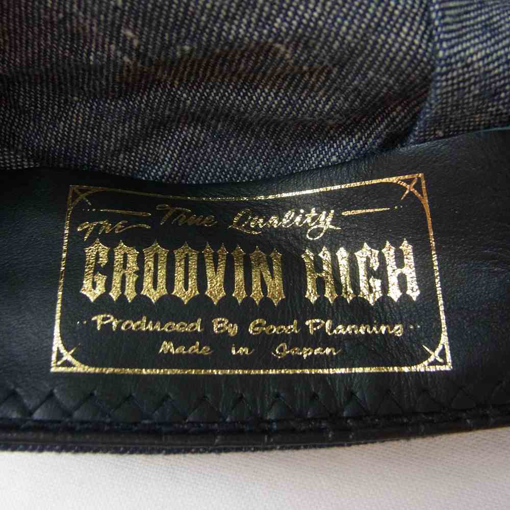 ミスターファットマン work cap ワーク キャップ インディゴブルー系 L【中古】