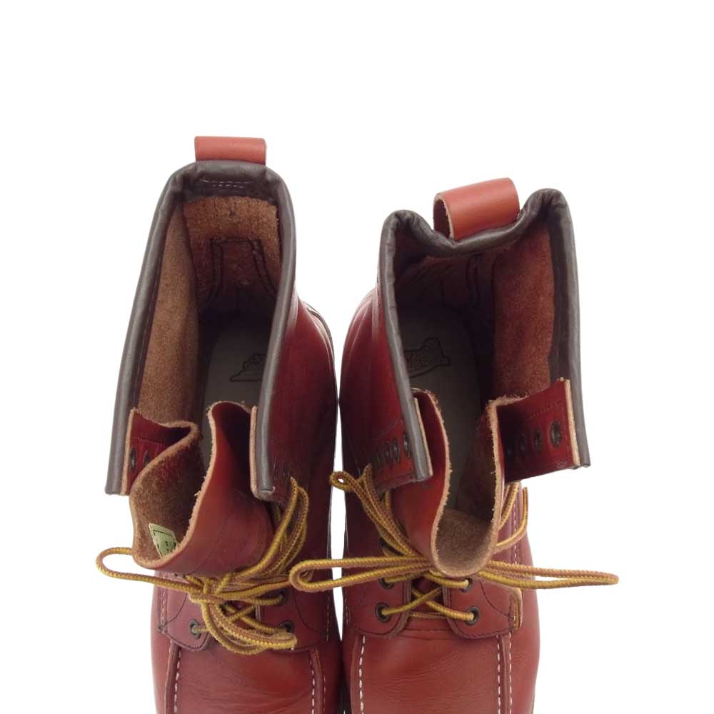 RED WING レッドウィング 犬タグ復刻 8877 ロング アイリッシュセッター 赤茶 オロラセット ブーツ レッド系【中古】