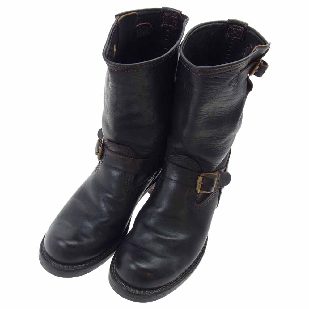 WESCO ウエスコ CUSTOM BOSS カスタム ボス エンジニア ブーツ ブラック系 9.5D【中古】