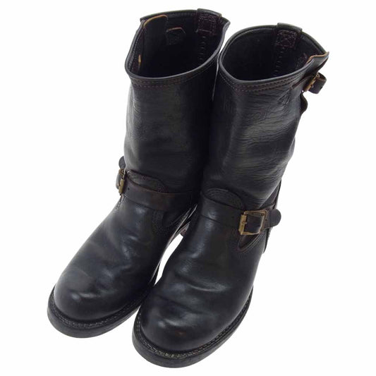 WESCO ウエスコ CUSTOM BOSS カスタム ボス エンジニア ブーツ ブラック系 9.5D【中古】