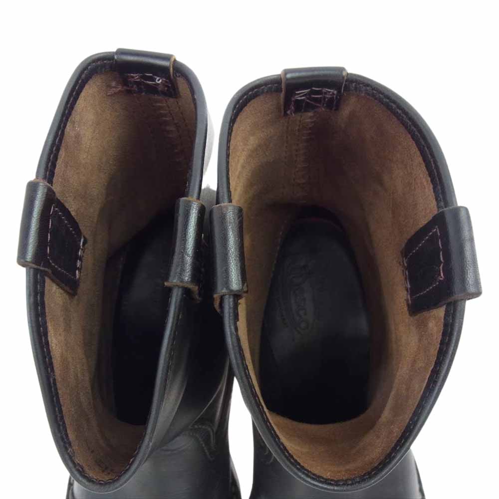WESCO ウエスコ JAPAN LIMITED MODEL HORSEHIDE MORRISON ソールカスタム 日本限定 ホースハイド モリソン ブーツ ブラック系【中古】