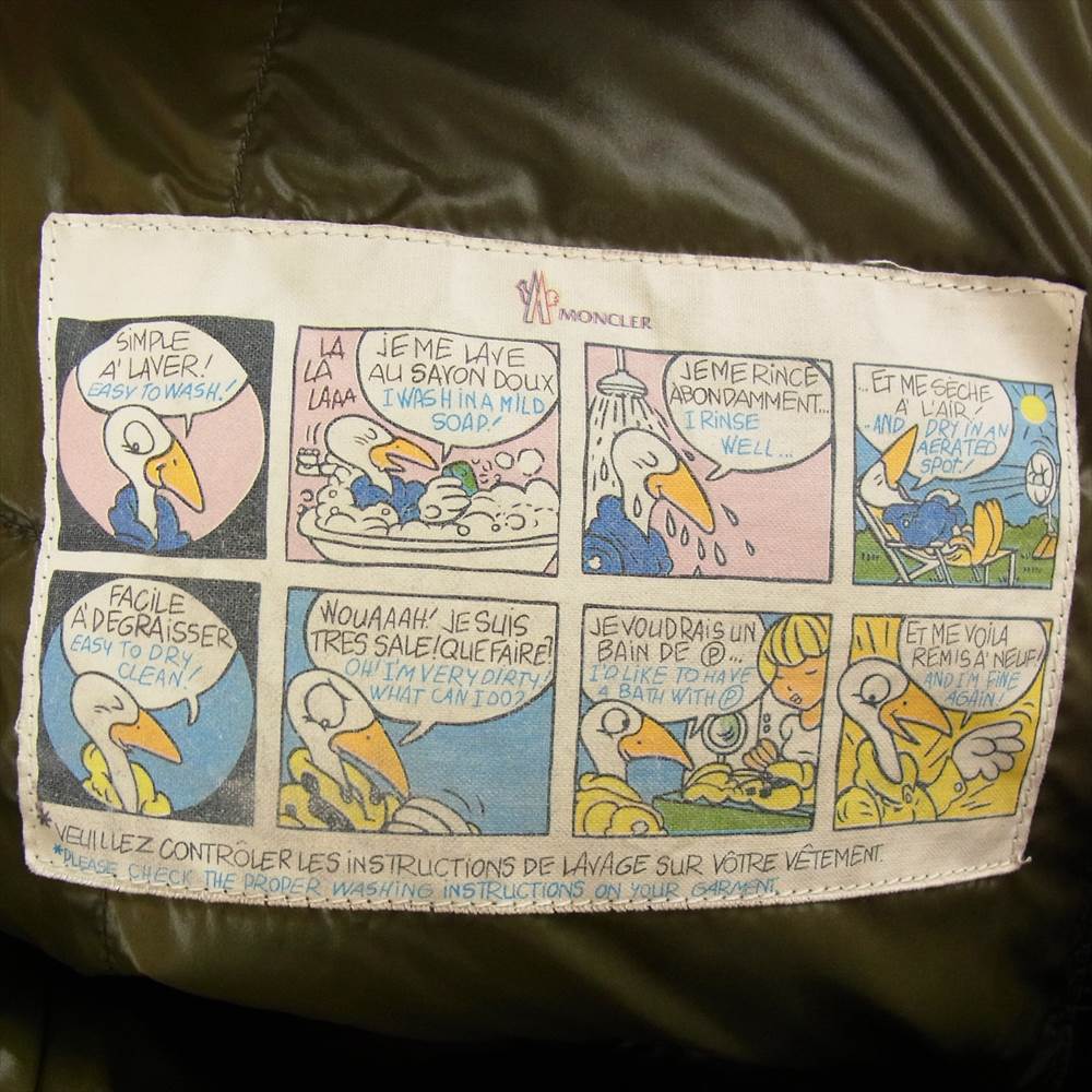 MONCLER モンクレール 国内正規品 スープリームス EVEREST エベレスト ダウンジャケット ブラック系 1【中古】