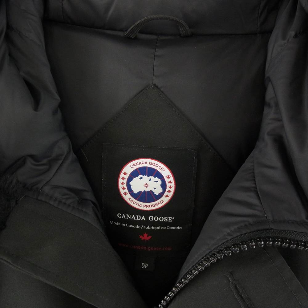 CANADA GOOSE カナダグース 3438JM 国内正規品 グリフィンタグ JASPER PARKA ジャスパー パーカ ダウンジャケット ブラック系 S/P【中古】
