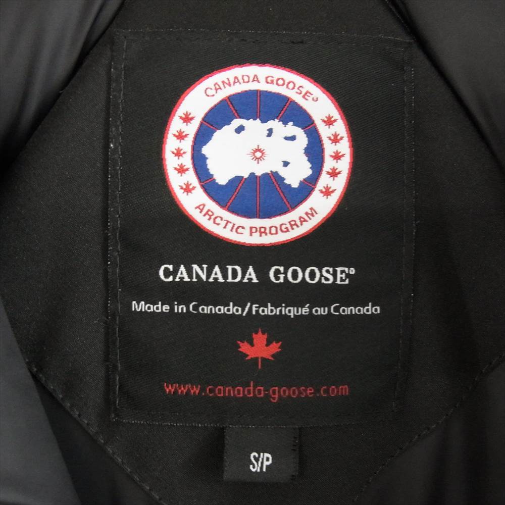 CANADA GOOSE カナダグース 3438JM 国内正規品 グリフィンタグ JASPER PARKA ジャスパー パーカ ダウンジャケット ブラック系 S/P【中古】