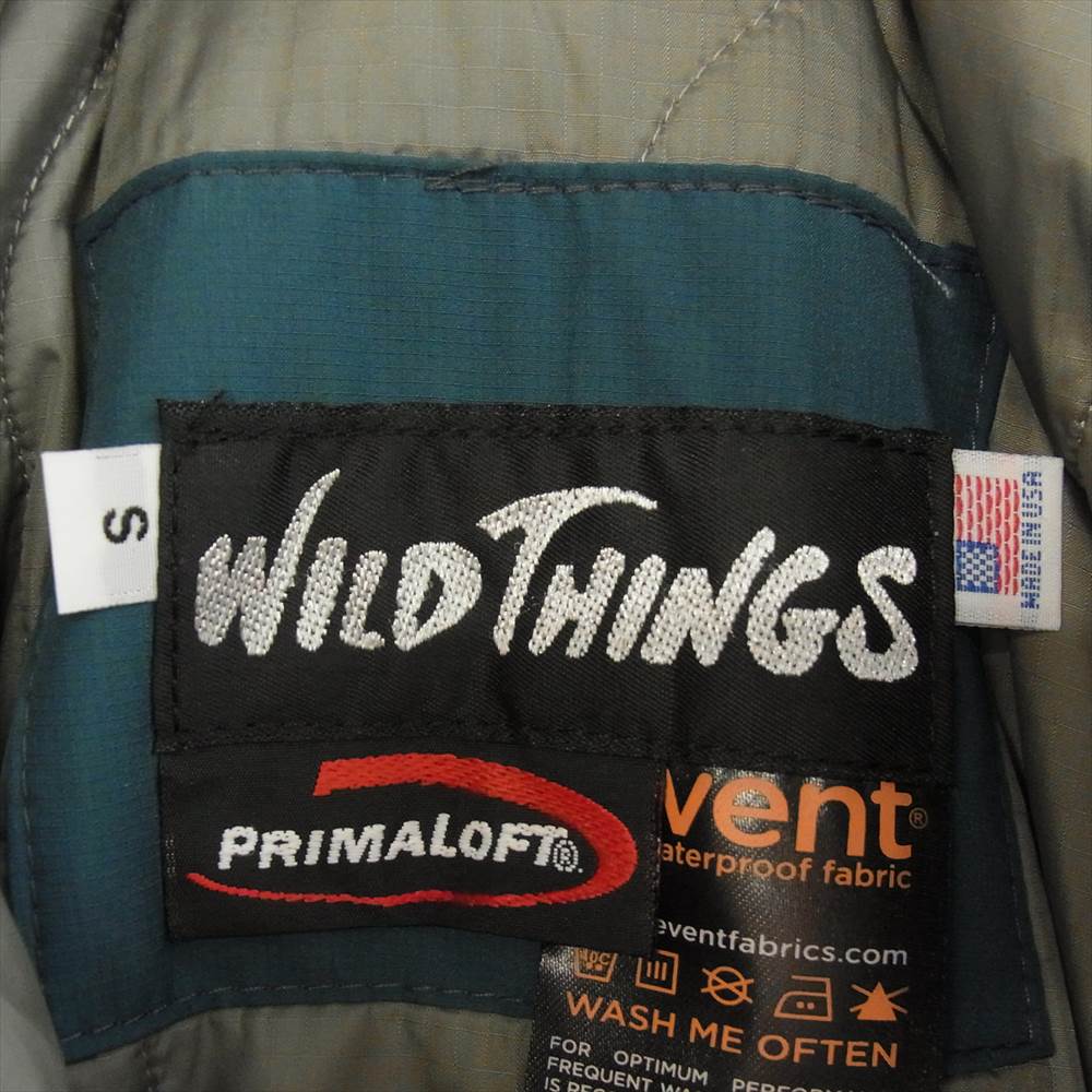 WILDTHINGS ワイルドシングス 50088 USA製 DENALI JACKET デナリ ジャケット PRIMALOFT プリマロフト ブルー系 ブルー系 S【極上美品】【中古】