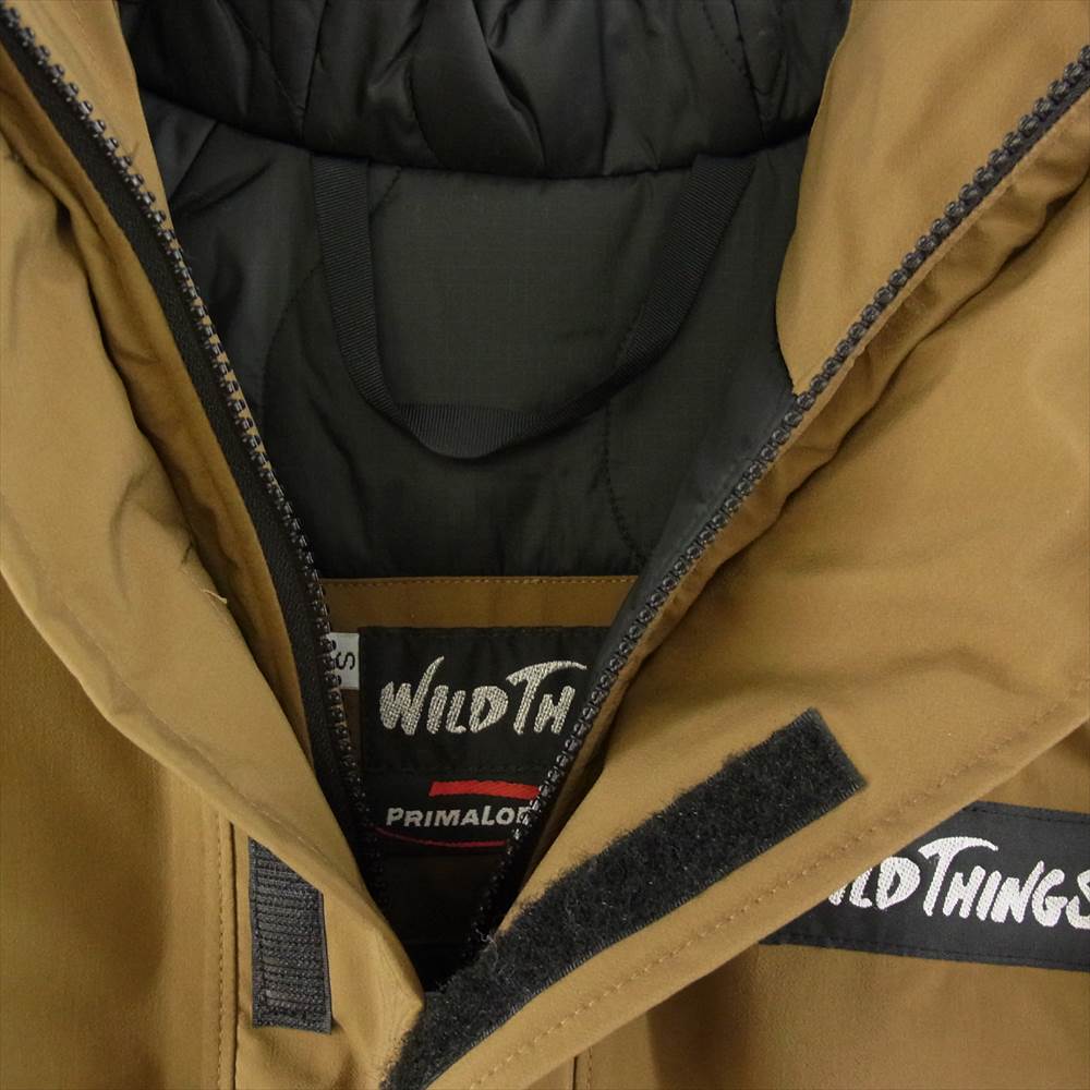 WILDTHINGS ワイルドシングス USA製 DENALI JACKET COYOTE PRIMALOFT デナリ ジャケット プリマロフト コヨーテ ブラウン系 S【極上美品】【中古】