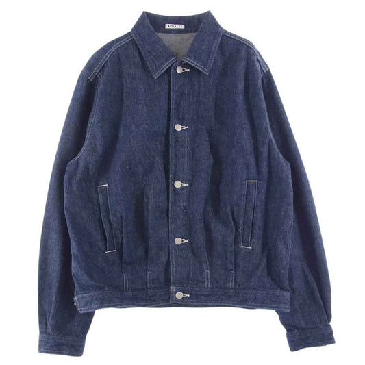 AURALEE オーラリー 22SS A22SB01SD Selvedge Light Denim Blouson デニム ジャケット 5【中古】