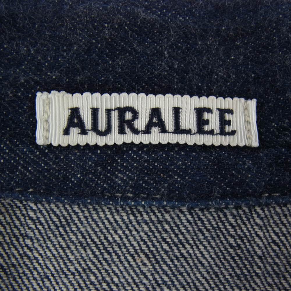 AURALEE オーラリー 22SS A22SB01SD Selvedge Light Denim Blouson デニム ジャケット 5【中古】