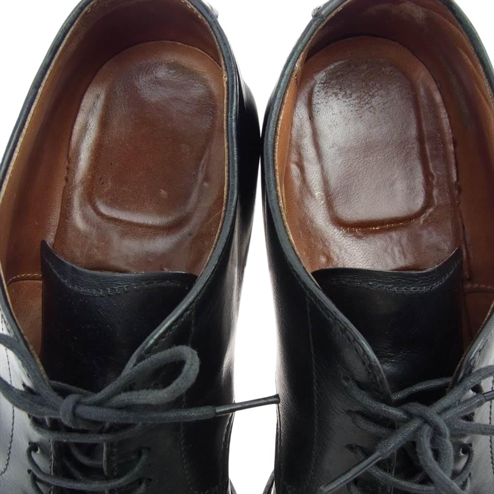 ALDEN オールデン 53711 Military Plain Toe Ox. ミリタリー プレーントゥ オックスフォード シューズ カーフレザー 379Xラスト ブラック系 9.5【中古】