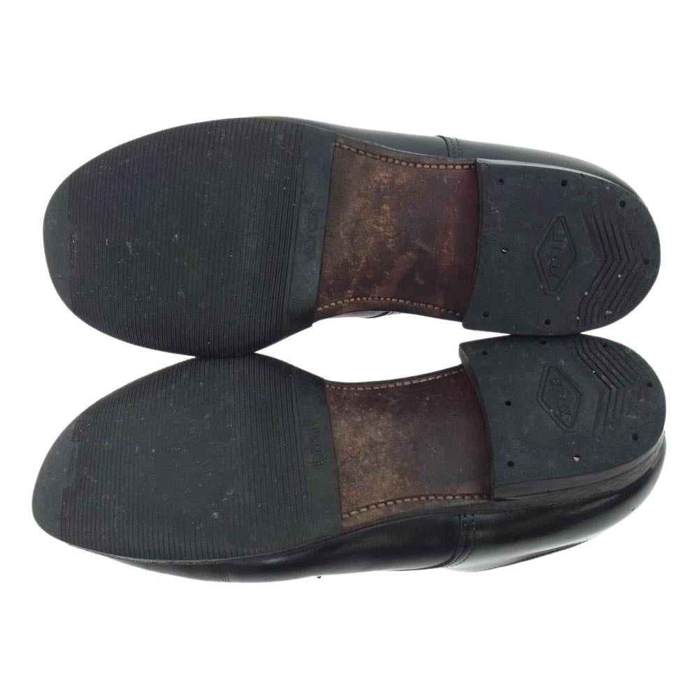 ALDEN オールデン 53711 Military Plain Toe Ox. ミリタリー プレーントゥ オックスフォード シューズ カーフレザー 379Xラスト ブラック系 9.5【中古】