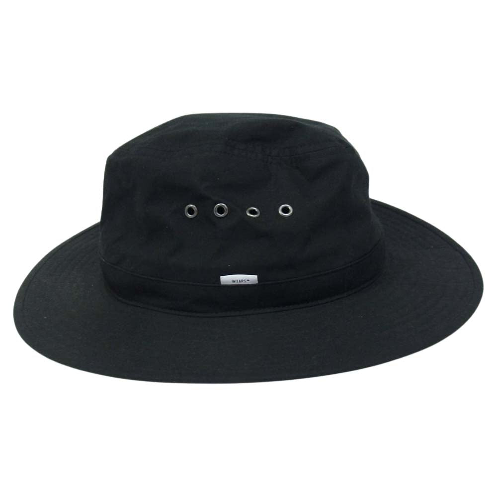 WTAPS ダブルタップス 19SS 191HCDT-HT15 BOONIE HAT COTTON PARAFFIN ブー二ー ハット ブラック系 03【中古】