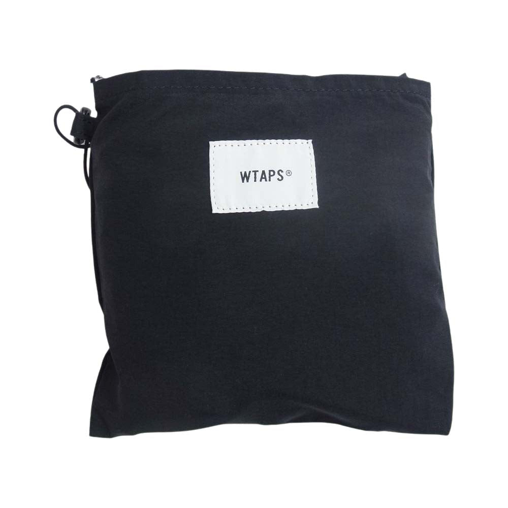 WTAPS ダブルタップス 21SS 211TQDT-CG05 CONVENI BAG ナイロン コンビニ 折り畳み エコ トート バッグ ブラック系【極上美品】【中古】