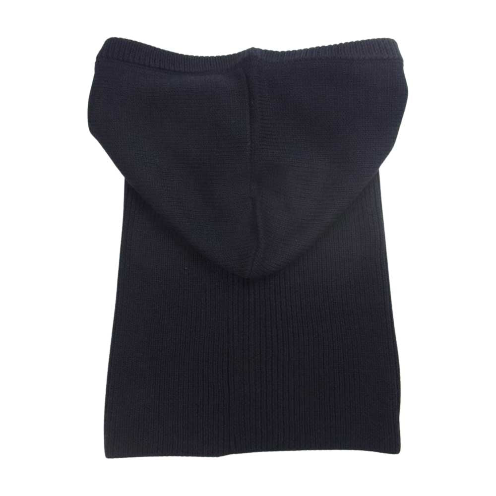 WTAPS ダブルタップス 18AW 182MADT-HT04 BALACLAVA BEANIE WOAC フード ネック ゲイター マフラー ニット ビーニー ブラック系 F【美品】【中古】