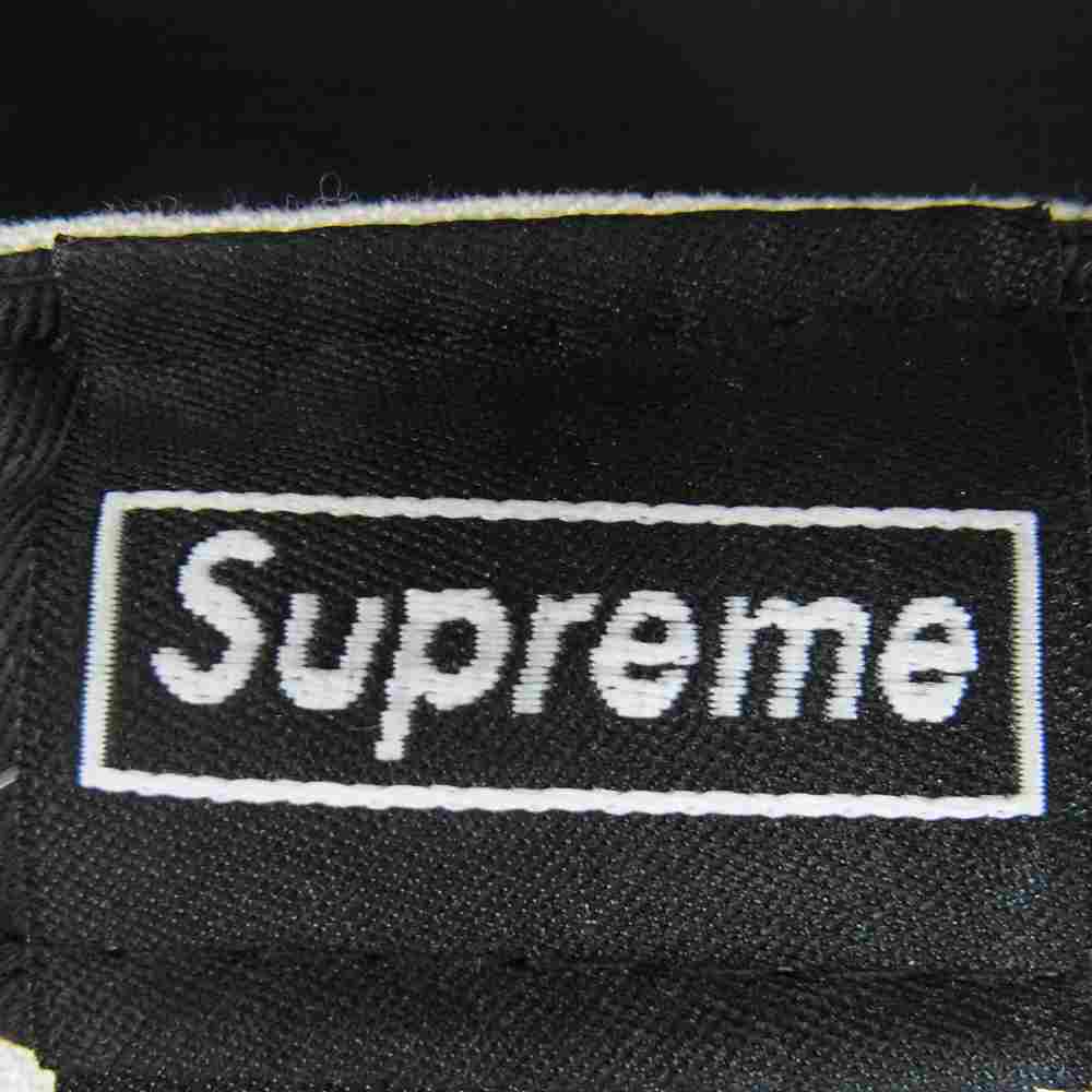 Supreme シュプリーム 20AW World Famous Box Logo New Era ワールドフェイマス ボックスロゴ ニューエラ ベースボール キャップ オフホワイト系 61.5【中古】