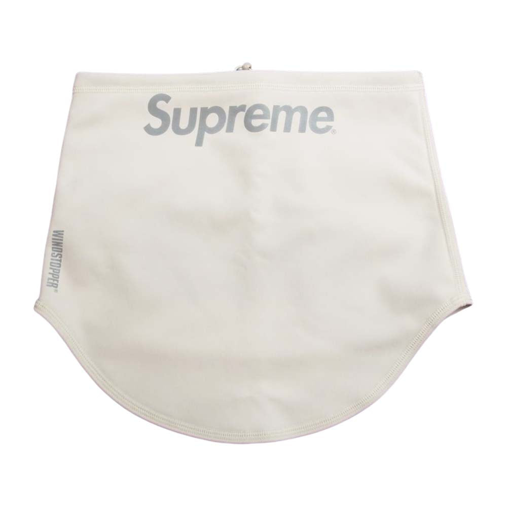 Supreme シュプリーム 21AW WINDSTOPPER Neck Gaiter ウインドストッパー ネック ゲイター ウォーマー ベージュ系【新古品】【未使用】【中古】