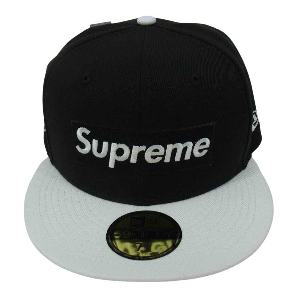 Supreme シュプリーム 22SS 2-Tone Box Logo New Era ツートン ボックスロゴ ニューエラ ベースボール キャップ ブラック系 ホワイト系 59.6【新古品】【未使用】【中古】