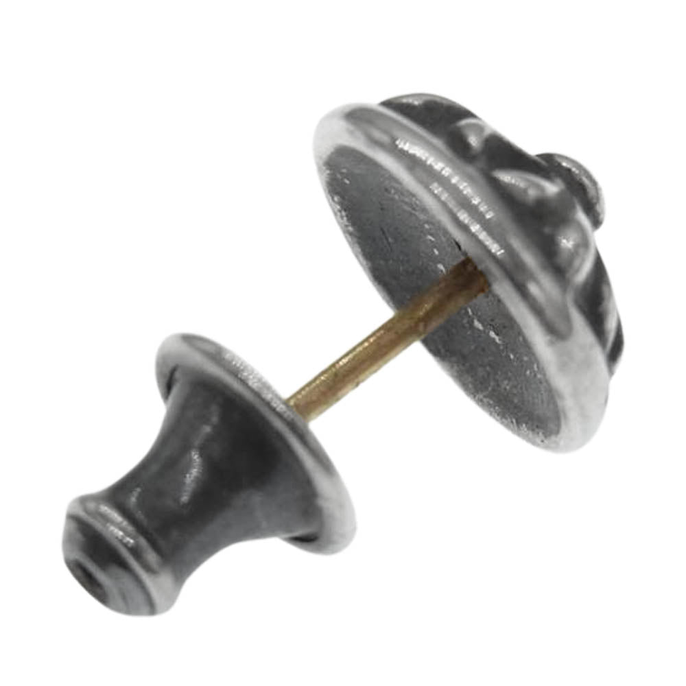 CHROME HEARTS クロムハーツ（原本無） STUD CRSBLL クロスボール スタッド ピアス シルバー系【中古】