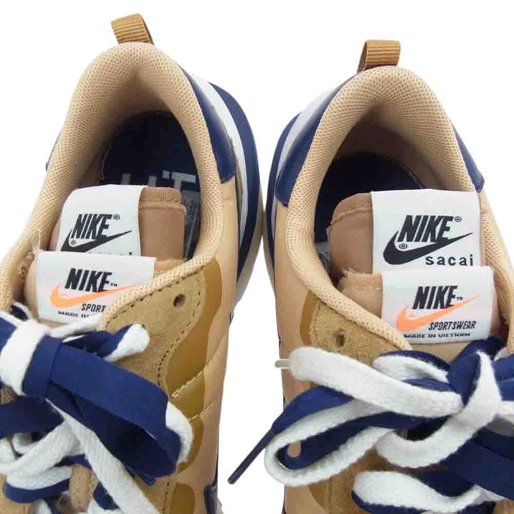 NIKE ナイキ DD1875-200 × Sacai VaporWaffle Sesame and Blue Voi サカイ ヴェイパーワッフル セサミ アンド ブルーヴォイド マルチカラー系 27.5cm【中古】