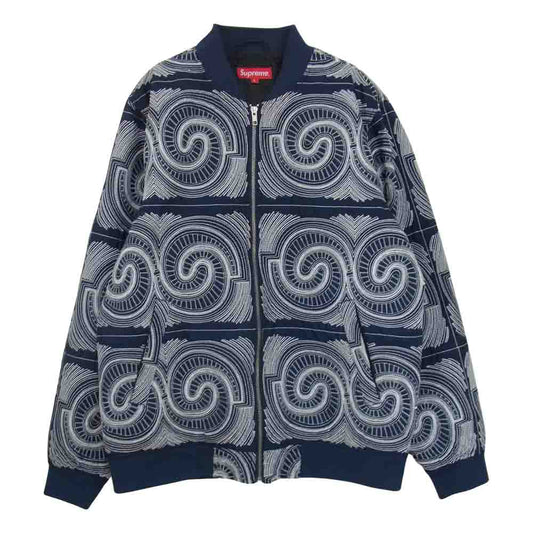 Supreme シュプリーム 14SS Up town Jacket アップ タウン ジャケット ネイビー系 L【中古】