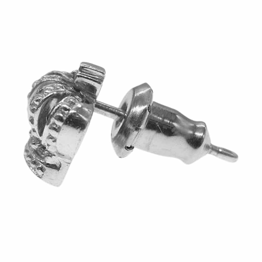 Justin Davis ジャスティンデイビス SEJ016 TINY CROWN EARRING タイニー クラウン イヤリング スタッド ピアス 片耳 シルバー系【中古】