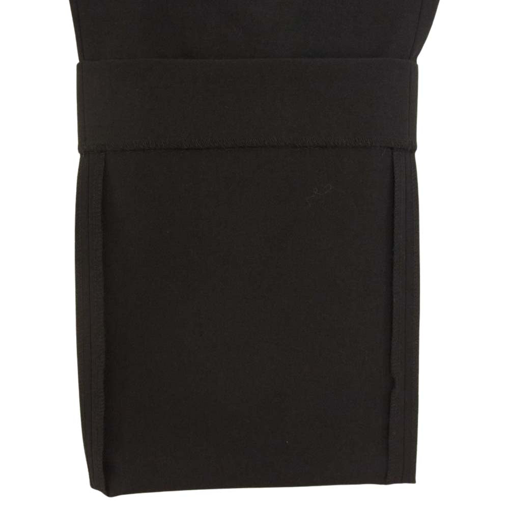 COMME des GARCONS HOMME PLUS コムデギャルソンオムプリュス 22SS PI-P030 ウールトロ ロング マッキン裾 パンツ ブラック系 XS【新古品】【未使用】【中古】