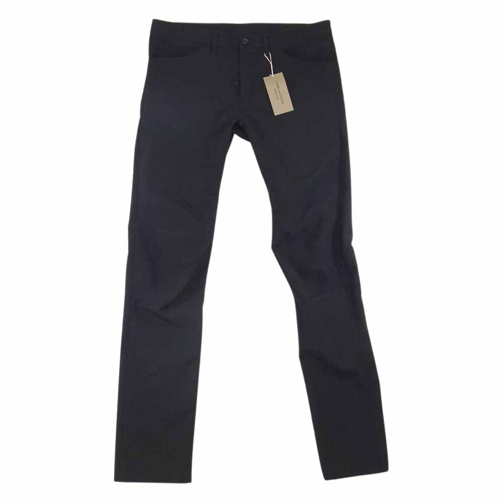 COMME des GARCONS HOMME PLUS コムデギャルソンオムプリュス 22SS PI-P006 ウールトロ 膝立体 5ポケット パンツ ブラック系 S【新古品】【未使用】【中古】