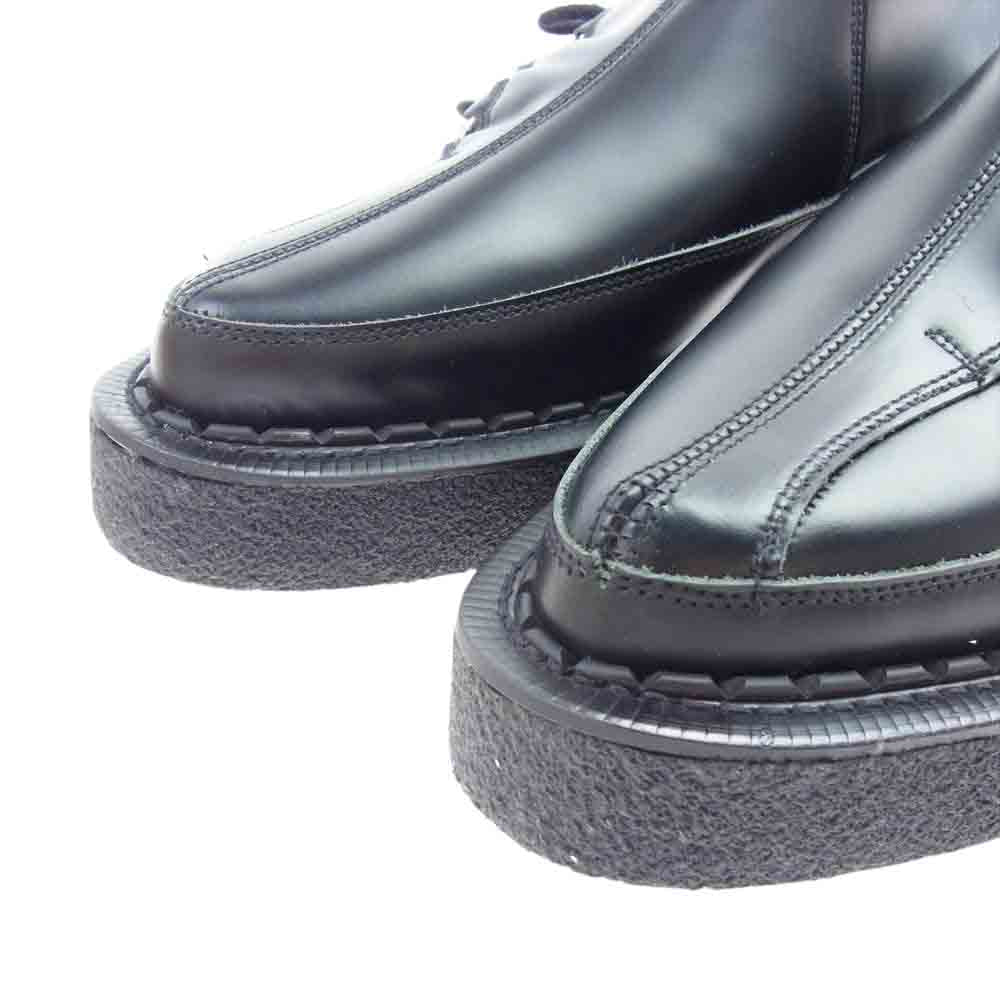 COMME des GARCONS HOMME PLUS コムデギャルソンオムプリュス 21SS PG-K102 GEORGE COX ASSYMETRICAL CREEPER ジョージコックス クリーパー ラバーソール ブラック系 7【極上美品】【中古】