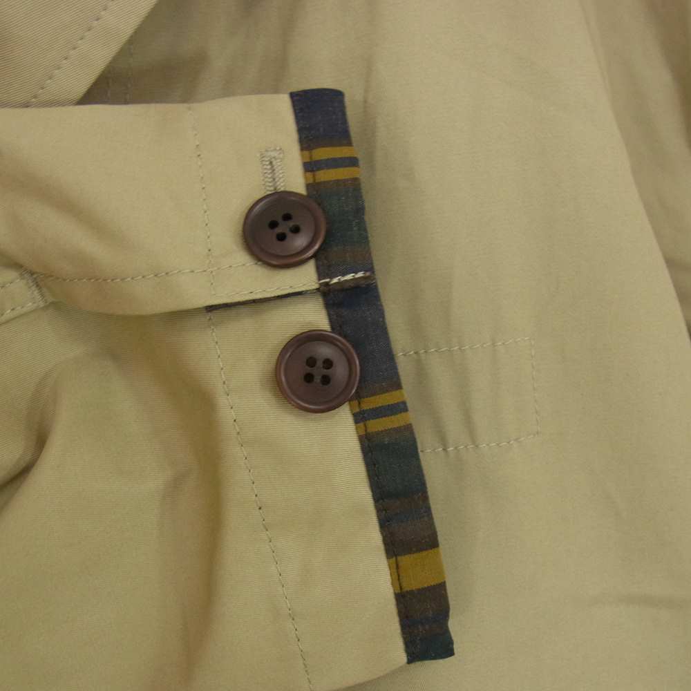 JUNYA WATANABE COMME des GARCONS MAN ジュンヤワタナベコムデギャルソンマン 22SS WI-J017 リバーシブル ラミーナイロン 綿ギャバ ワークジャケット ブラウン系 M【新古品】【未使用】【中古】