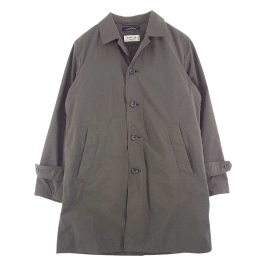 UNITED ARROWS ユナイテッドアローズ green label relaxing 着脱可能ダウンライナー付 BIWATEX ステンカラー コート グレー系 M【中古】