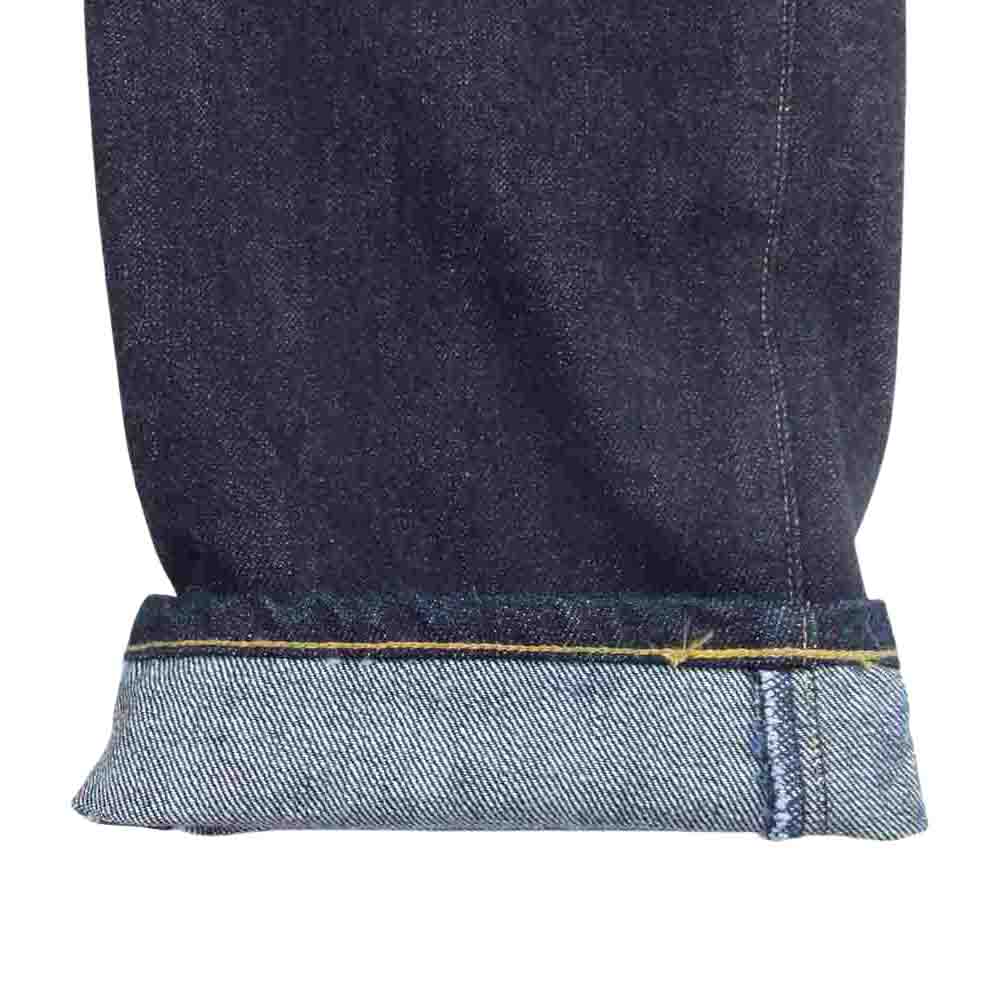YAECA ヤエカ 10-14W DENIM PANTS WIDE TAPERED ワイドテーパード デニム パンツ インディゴブルー系 30【中古】