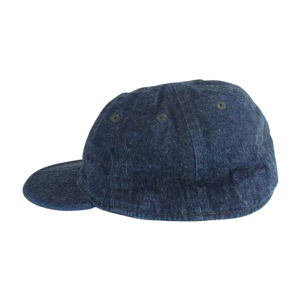 RRL ダブルアールエル USA製 デニム メカニック キャップ インディゴブルー系 L 59【中古】