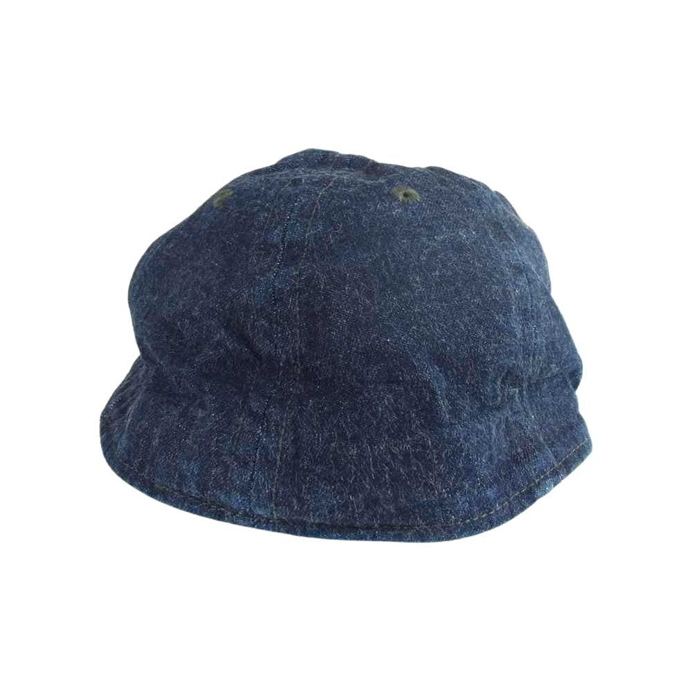 RRL ダブルアールエル USA製 デニム メカニック キャップ インディゴブルー系 L 59【中古】