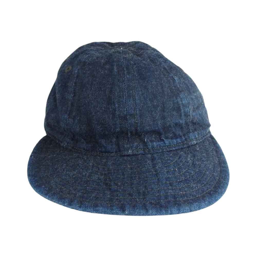 RRL ダブルアールエル USA製 デニム メカニック キャップ インディゴ