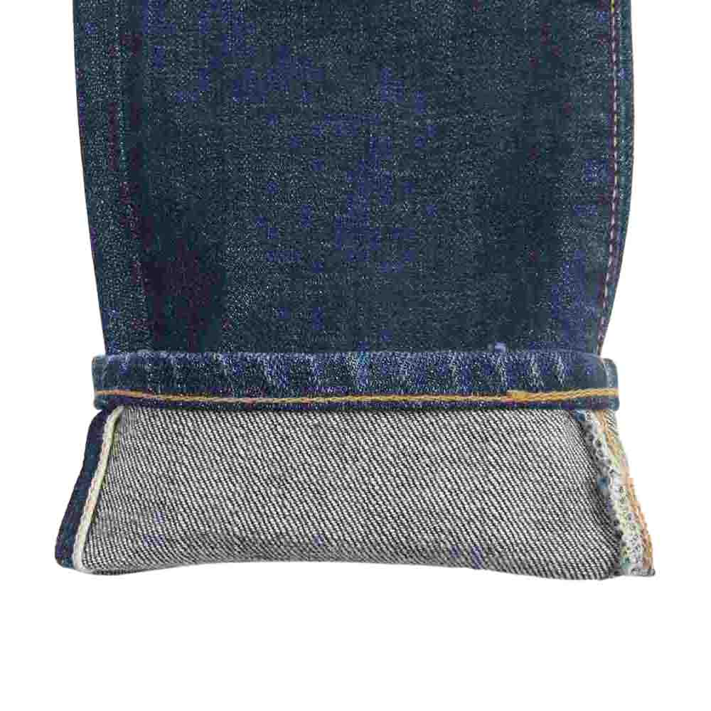 RRL ダブルアールエル USA製 SKINNY FIT ウォッシュ加工 ストレッチ スキニーフィット デニムパンツ インディゴブルー系 27【中古】