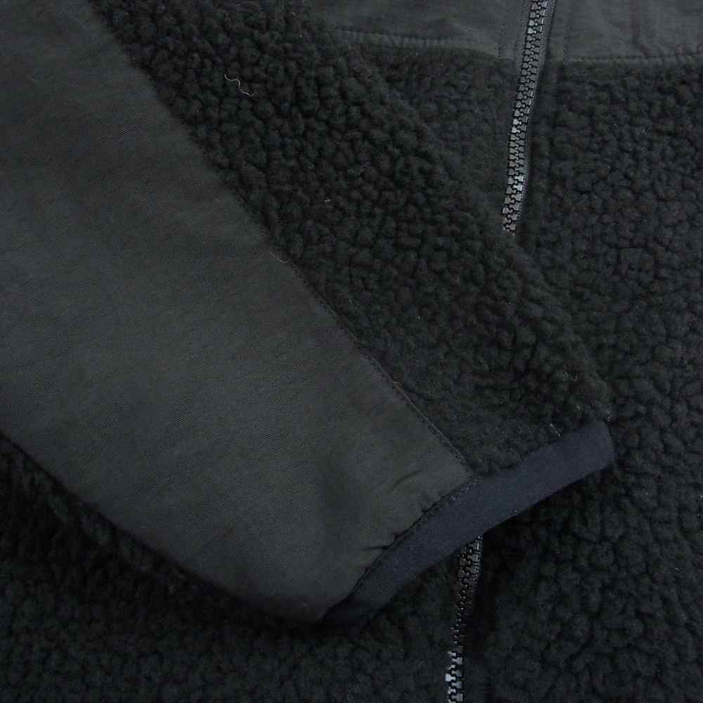 エムアンドエム 21-MJ-006 SHEEPBORE FLEECE STAND JACKET シープボア フリースジャケット ブラック系【美品】【中古】