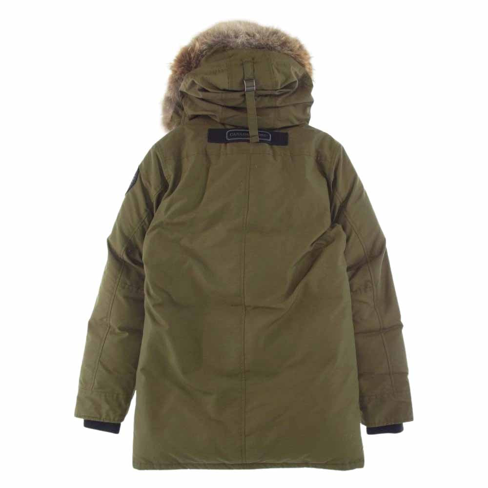 CANADA GOOSE カナダグース 3455JMB R KINGSTON キングストン ブラックラベル ダウン ジャケット カーキ系 S/P カーキ系 S/P【中古】