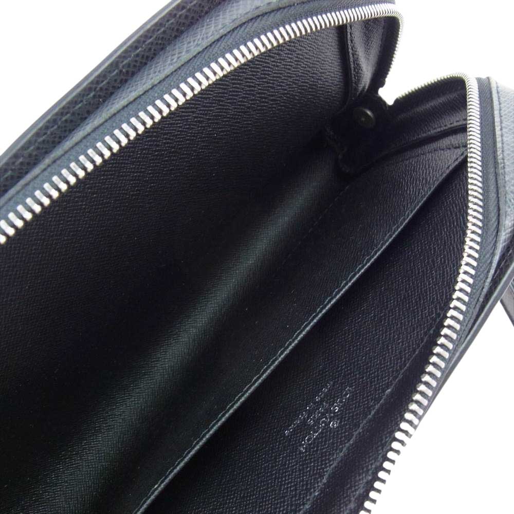 LOUIS VUITTON ルイ・ヴィトン M30182 タイガ バイカル セカンドバッグ クラッチバッグ ブラック系【中古】