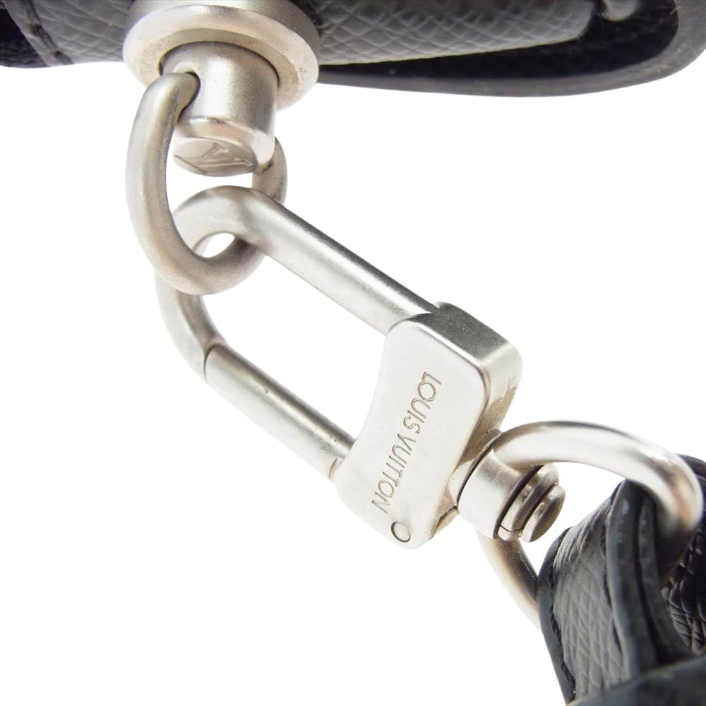 LOUIS VUITTON ルイ・ヴィトン M30182 タイガ バイカル セカンドバッグ クラッチバッグ ブラック系【中古】