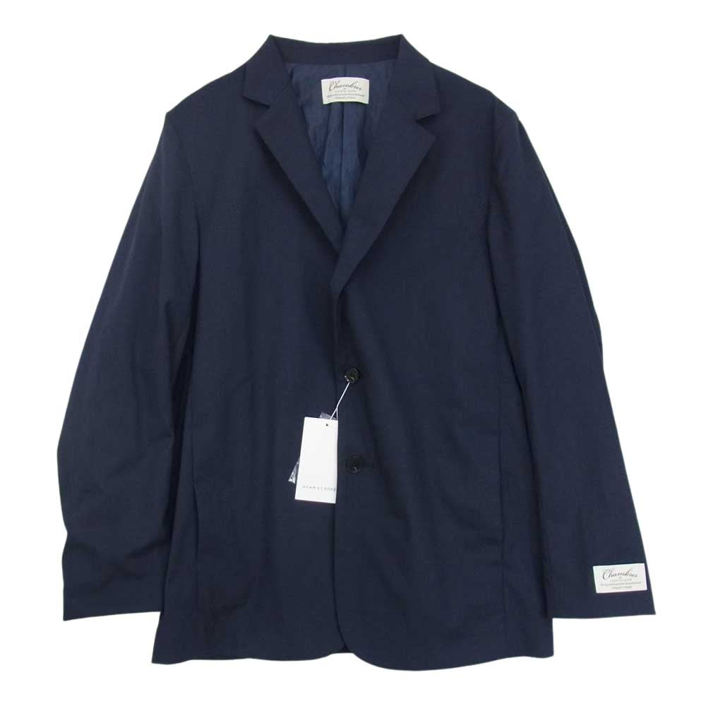 Adam et Rope' アダムエロペ chambrer リラックス イージー スタンド ジャケット ネイビー系 M【極上美品】【中古】