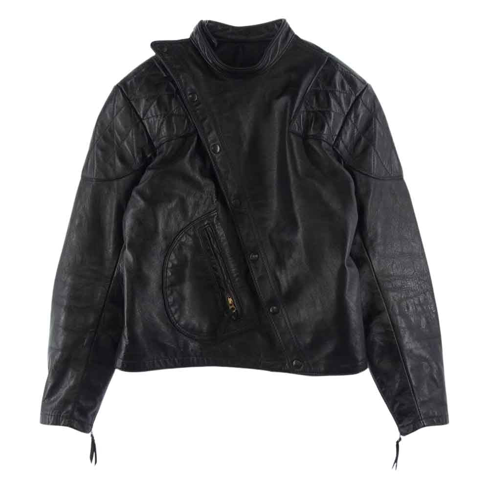 LANGLITZ LEATHERS ラングリッツレザーズ D.H.C DEATH'S HEAD CASCADE デスズ ヘッド キャスケード パデッド ホースハイド 馬革 レザー ライダース ジャケット ブラック ブラック系【中古】