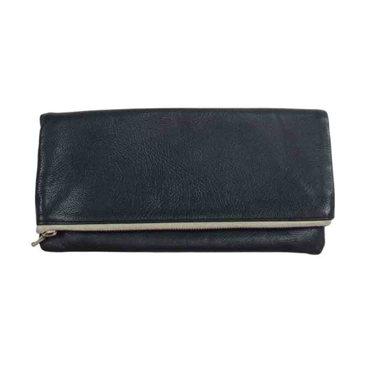 ディガウェル レザー クラッチ バッグ ブラック系【中古】