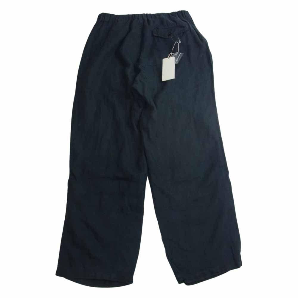ネストローブコンフェクト 21AW 02213-0027 リネン アムンゼン ミリタリー パンツ ダークグリーン 4【中古】