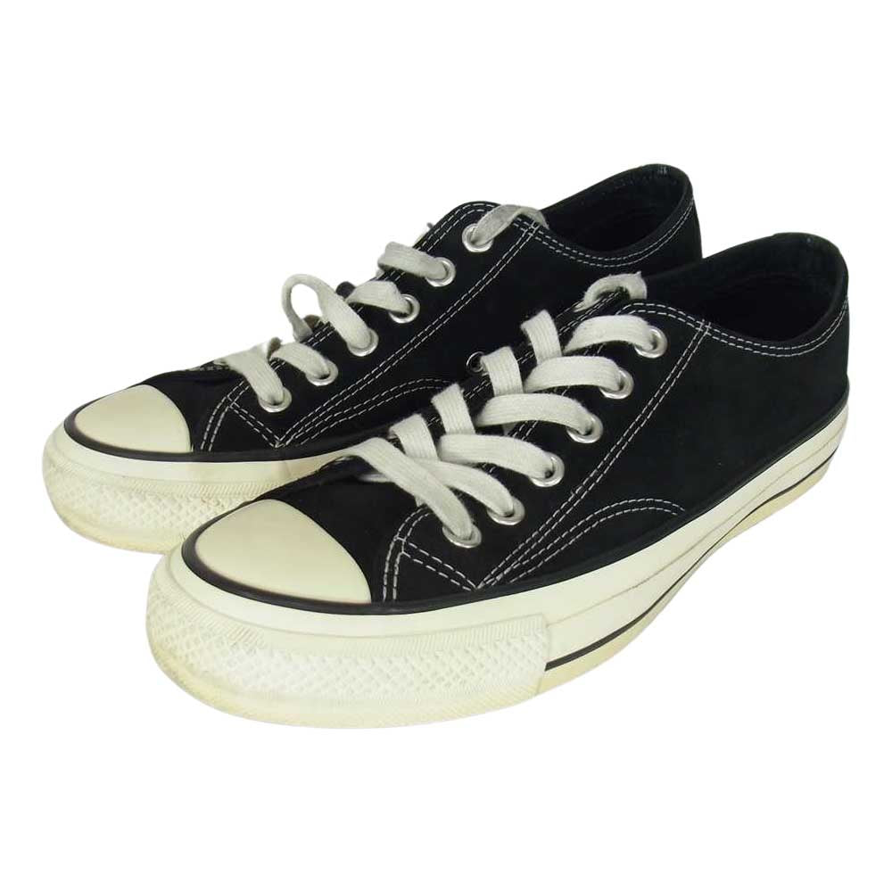 CONVERSE コンバース 1CJ541 ADDICT CHUCK TAYLOR SB-SUEDE OX チャック テイラー アディクト スエード ローカットスニーカー ブラック系 25.5cm【中古】