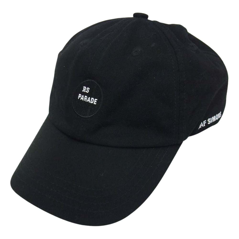 RAF SIMONS ラフシモンズ 21ss RS PARADE パレード ロゴワッペン キャップ ブラック系【中古】