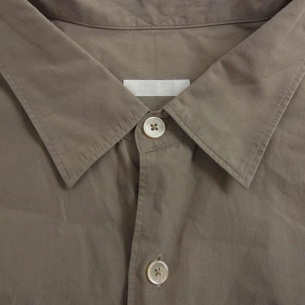 COMOLI コモリ 20AW S03-02018 knot ノット 別注 コモリシャツ  ブラウン系 3【中古】